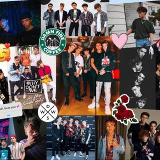 Why Don't We collage wallpaper
