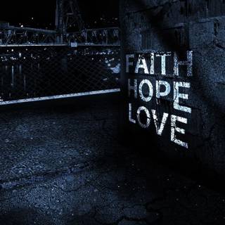 Faith hope love wallpaper
