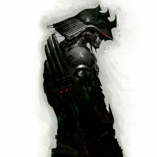 Modern samurai wallpaper