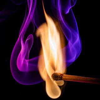 Fire smoke wallpaper