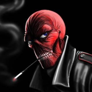 Red Skull Marvel Comics desktop wallpaper
