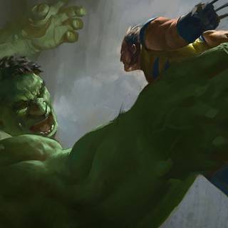 Hulk Marvel Comics desktop wallpaper