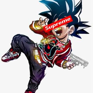 Dragon Ball Z drip wallpaper