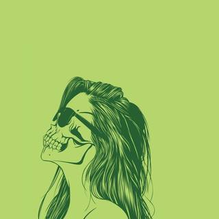 Minimal women wallpaper