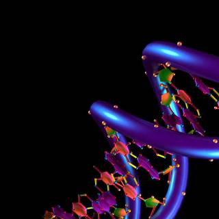 Colourful DNA HD wallpaper