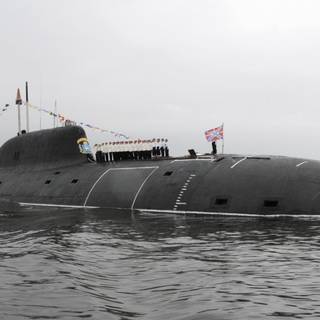 Akula-class submarine wallpaper