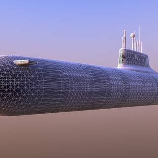 Akula-class submarine wallpaper