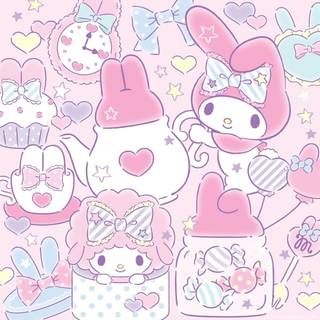 My Melody Valentines wallpaper