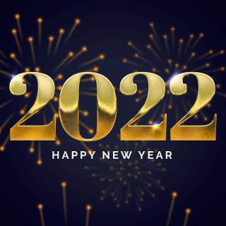 2022 Happy New Year wallpaper