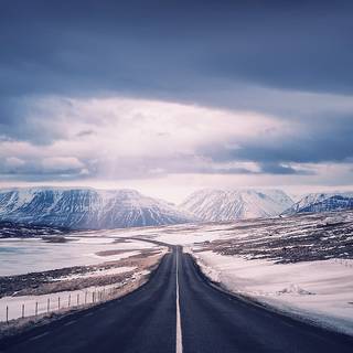 Nature winter iPhone wallpaper