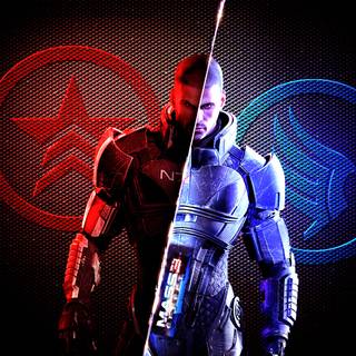 Commander Shepard wallpaper