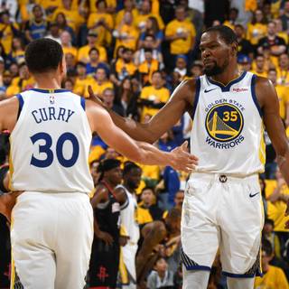 Stephen Curry and Kevin Durant wallpaper