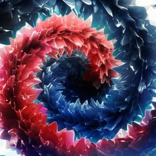 Abstract swirl 4k wallpaper