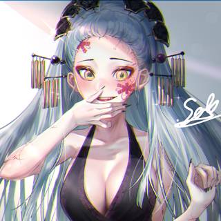 Daki Demon Slayer wallpaper