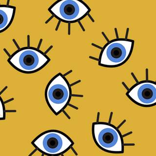 Eye art wallpaper