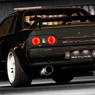 Aesthetic Nissan GTR R32 wallpaper