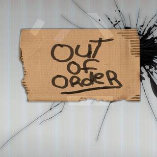 Out of order wallpaper