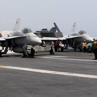 Flight deck ship wallpaper