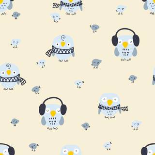 Small pattern winter wallpaper