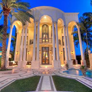 Mansion house wallpaper