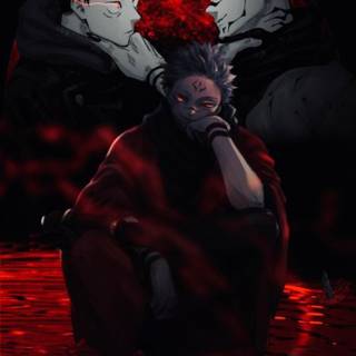 Sukuna phone wallpaper