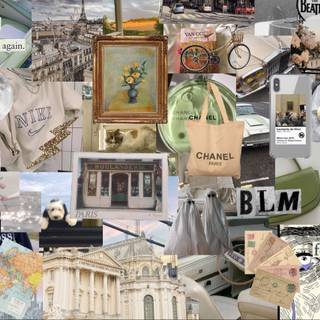 Light academia aesthetic wallpaper