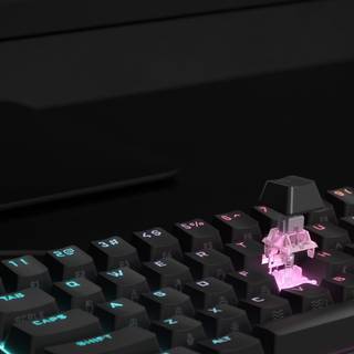 Keyboard switch wallpaper