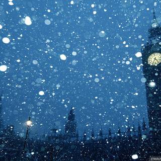 Big Ben winter wallpaper