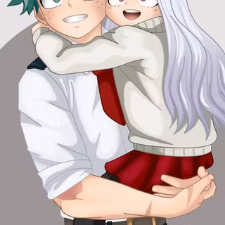 Deku x Eri wallpaper