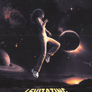 Dua Lipa Levitating wallpaper