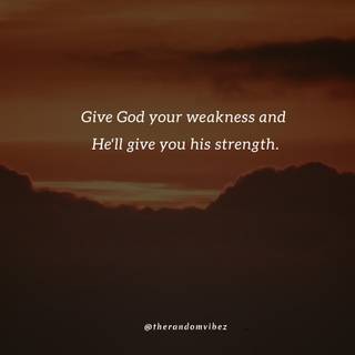 Strength god power quote wallpaper