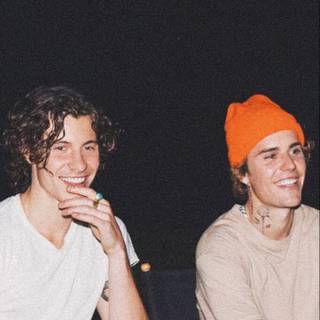 Shawn Mendes and Justin Bieber wallpaper