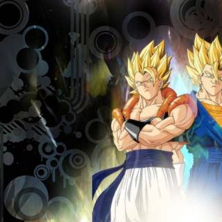Gogeta vs Vegito wallpaper