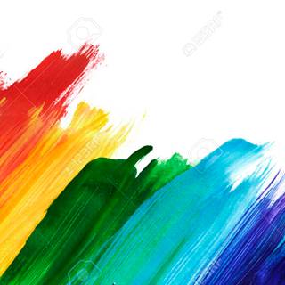 Brush strokes wallpaper