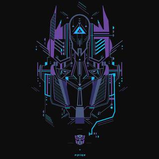 Megatron logo wallpaper