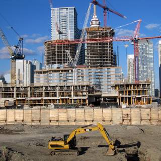 Building construction wallpaper