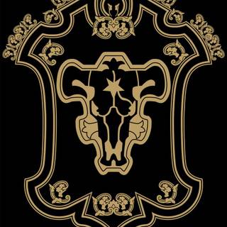 Black bulls logo wallpaper
