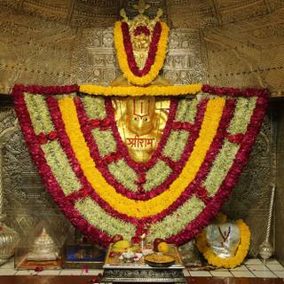 Hanuman temple wallpaper