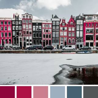 Color palette wallpaper