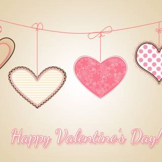 Collage Valentines Day computer wallpaper