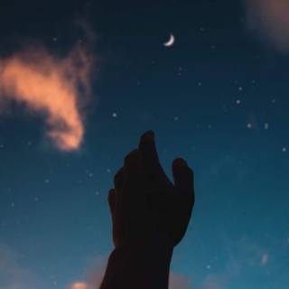 Sun moon and star wallpaper