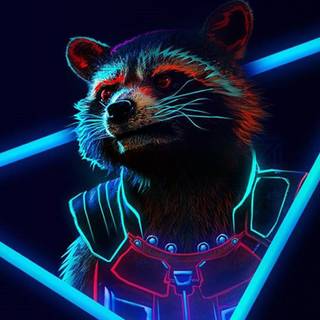 Rocket Raccoon desktop wallpaper