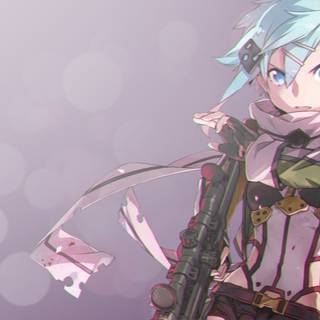Sword Art Online Sinon wallpaper