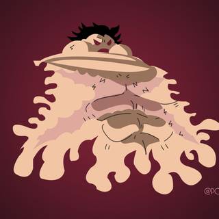 Luffy Tank Man wallpaper