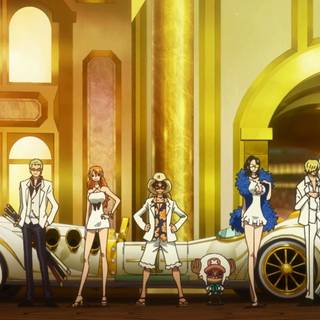 One Piece Film Gold wallpaper
