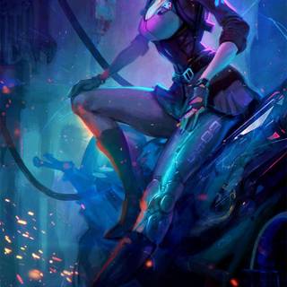 Cyber 2099 wallpaper