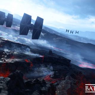 TIE Fighter computer wallpaper