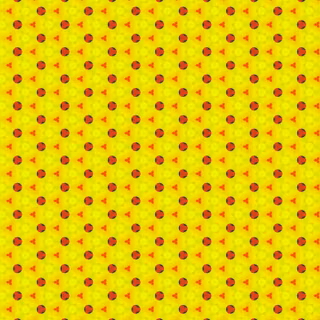 Bright yellow patterns wallpaper