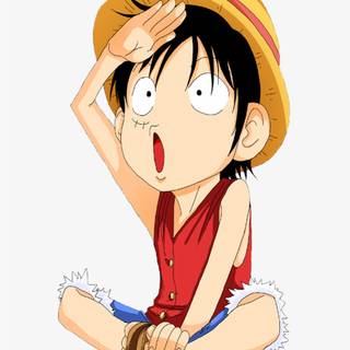 Baby Luffy wallpaper