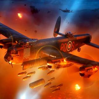 Avro Lancaster bomber wallpaper